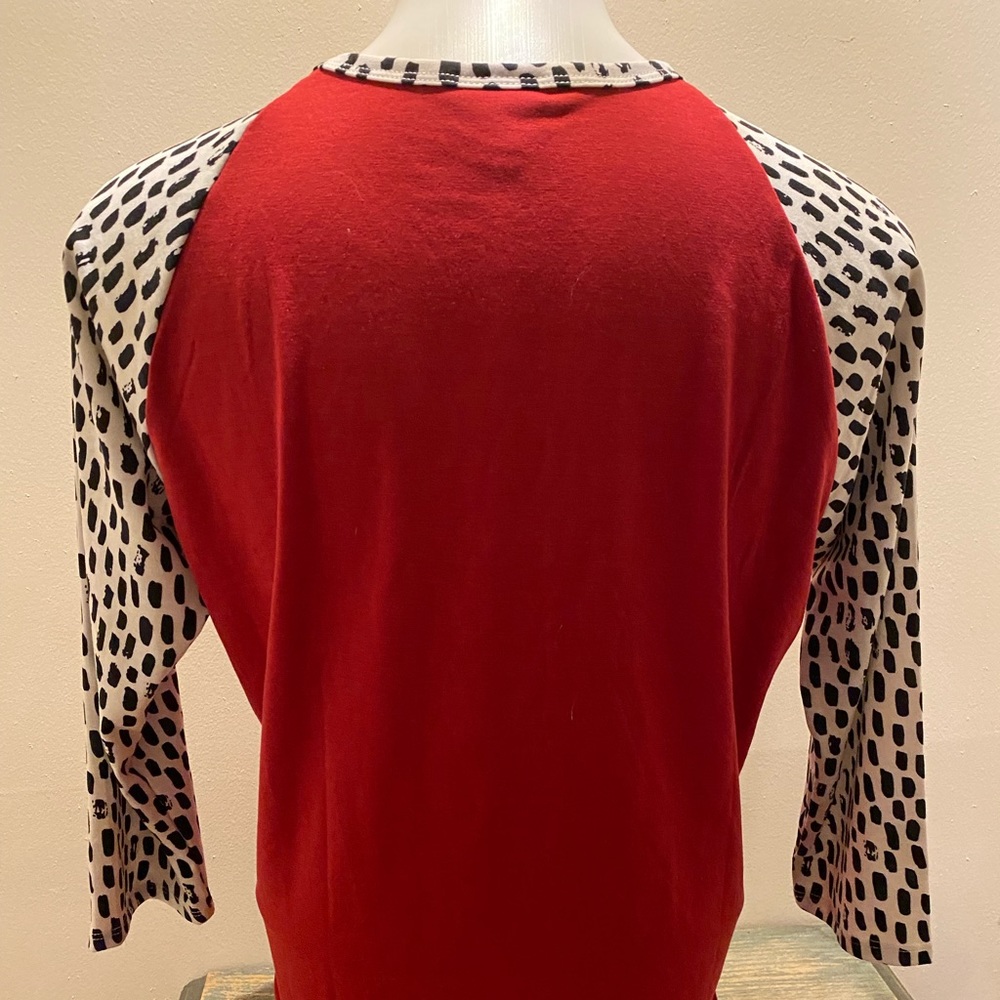 Lularoe Randy Baseball Tee - Picture 2 of 4